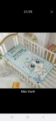 (được chọn mẫu )Chiếu Điều Hòa Cao Su Non Họa Tiết 5D Xinh Xắn Cho bé yêu