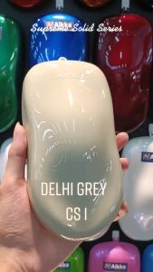 AIKKA CS1 Delhi Grey | Old School Supreme Solid Colour | 2K Car Paint Motor Cat Bancuh Kereta DIY
