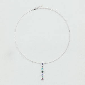 AGATHA | Four-Leaf Clover Silver Necklace