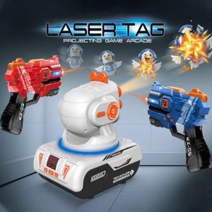 Laser Tag Shooting Projector Game – Interactive Toy with Ducks Robots & More | Quack Attack Arcade for Kids