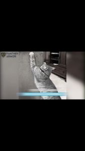 Aimayapet แผ่นสติ๊กเกอร์ฟิล์มป้องกันแมวข่วน 2pcs สติ๊กเกอร์กันแมวข่วน แผ่นพลาสติกกันข่วน ป้องกันแมวข่วนเบาะ