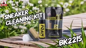 Shoe Cleaner Premium Foam Sneakers Dry Cleaning Kit With Sneaker Brush Towel Set