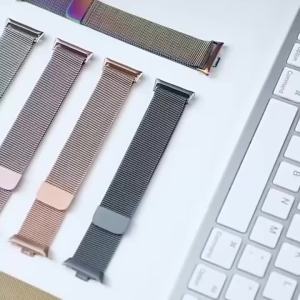 Milanese Loop Strap for Xiaomi Mi Band 8Pro/9Pro Smartwatch Sports Strap Metal Strap for Redmi Watch 4 5 6 Accessories Wristband