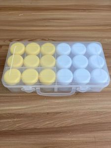 Convenient Large Capacity Protein Powder Storage Box Empty Bottle Medicine Box Snack 50ml Small Bottle Family Organizer