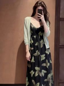 YIKEMAI | Large Summer Floral Camisole Dress