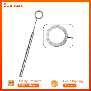 GREATLH Ophthalmic Ring Marker Stainless Steel Corneal Marker with Accurate Degree Corneal Marking Ring Tool Ophthalmic Eye Tool