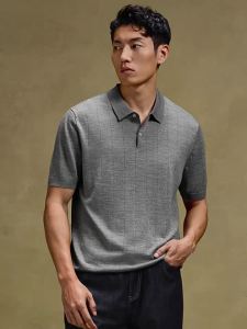 Silk-Luster Business Casual Mens Polo Shirt