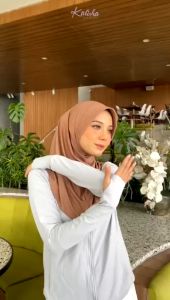 Rajabi-Hijab sporty/Kerudung linear/Jilbab pad