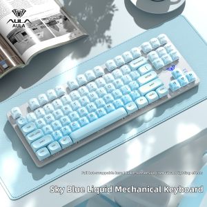 AULA | Lipstick and Foundation Theme Mechanical Keyboard Blue Switch
