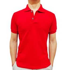 Kaos Kerah Lakos Polos Wangki Polos Pria Wanita Lengan Pendek BO Size M L XL XXL