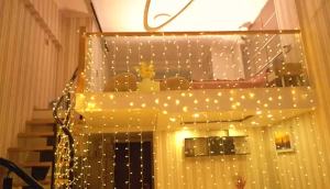 9x3/12x2m Christmas Lights Garland LED Curtain Icicle String Light Fairy Wedding Lighting Decoration Home Windows Party Garden