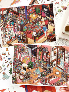 Micro-scene Decal Wallpaper