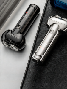 รีดโกงกางเกงแบบซักได้แบบไร้สายสำหรับผู้ชาย รุ่น AT1 พร้อมจอแสดงผล LED คันด้าสองหัว ชาร์จไฟได้ 2 ชั่วโมง