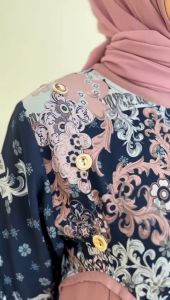 Zahira1808 Aisha 25 Bahan Ceruty Baby Doll Gamis Murah Trendi Baju Syari Muslim Wanita Ibu Terlaris Baju Pesta Adem Nyaman Di Pakai Real pict