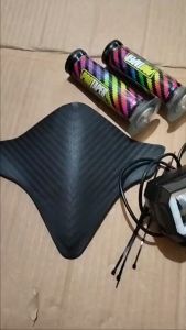 Paket 5 Item Visor Sepeda BMX KARBON & Lampu DAYMAKER