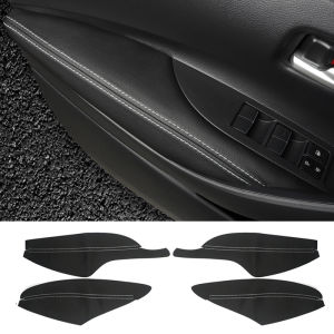 Bộ Phụ Kiện Ốp Tay Vịn Cửa Xe Toyota Corolla E210 2019-2025 Hybrid Chất Liệu Da PU Dán Trang Trí Nội Thất