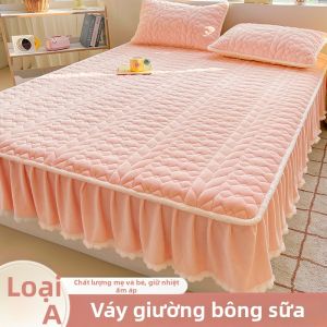 Deesse | Bảo Vệ Nệm Lông Cừu San Hô Ấm