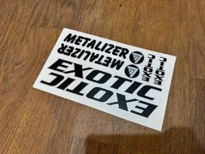 (( STICKER FRAME )) Sticker Deckal Stiker Rangka Sepeda Emblem Frame Bicycle Decal Decals Sticker