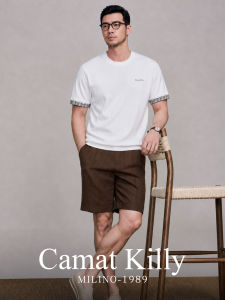CAMAT KILLY | Áo Thun Nam Tay Ngắn Hai Mảnh Ảo Giả Màu