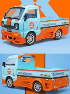 CHAOSHENGDONGMAN | Đèn Trang Trí Có Âm Thanh Mở Cửa Mô Hình Xe Wuling