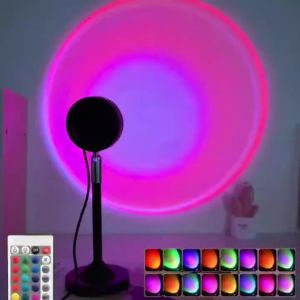 Mood Sunset Night Light Remote Control Bedroom Decor for Children Baby Nursery Room Decor Birthday Gift for Friends Family Decor