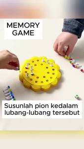Mainan Asah Ingatan Catur & Edukatif: Game Papan Memory Phase