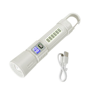 900000000 LM Powerful 800W LED Flashlights Telescopic Zoomable Torch Long Range Portable Tactical Lamp with Hook for Camping