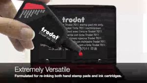 Trodat 55886 28 ml 7011 Stamp Pad Ink New Arrival Trodat ink 28 Ml COD Black