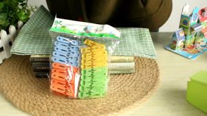 Harga Grosir - Jepitan Baju Jemuran Cucian Isi 20 Pcs / Gantungan Baju / Jepit Baju / Jepitan Baju