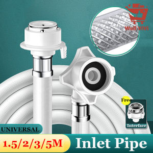 1.5/2/3/5M Universal Washing Machine Water Inlet Pipe Inlet Hose Washer Pipe Connector Pipe