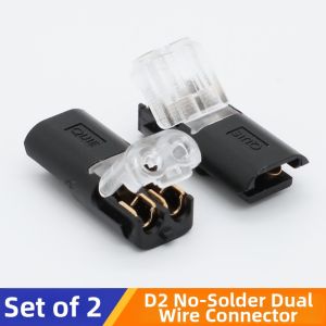 kuicc | Solderless Peel-free Interlocking Wire Connector Dual-wire