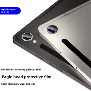 High Definition Aluminum Alloy Metal Camera Lens Film Protection Sticker for Samsung Galaxy Tab S10 S9 Ultra FE A9 plus Tablet