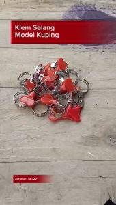 Klem Kuping Klem Selang 1/4\" 5/16\" 3/8\" 1/2\" Sampai 5/8\" Klem Selang Kompressor