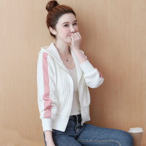 Áo Khoác Bóng Chày Thời Trang Ngắn Thường Ngày Cho Nữ Mùa Xuân Thu Dài Tay Màu Trơn Ôm Vừa Vặn Áo Khoác Ngoài Hợp Thời Trang