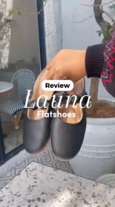 ONE LOVE LAUNA SEPATU BUSTONG FLAT MULES WANITA