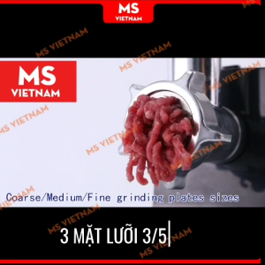 🔥 Máy Xay Thịt – Đùn Xúc Xích – Làm Thịt Viên – Xay Củ Quả Công Suất Lớn – BH12Th – MS Vietnam 🔥 MGL