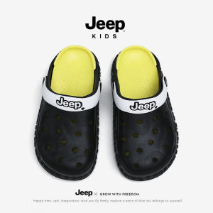 Jeep Childrens Sandals Boys Girls Clog Shoes Summer Anti-Slip Beach Shoes Breathable Comfortable EVA Material for Kids