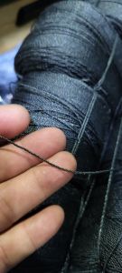 tali tambang hitam 1mm - 3mm buat list jaring burung dll kualitas super kuat serbaguna