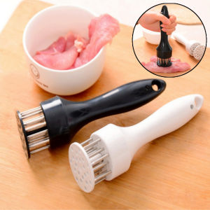 Stainless Steel Meat Tenderizer Meat Hammer Steak Pin Needle Prong Chef Kitchen Tool Cooking Gadget