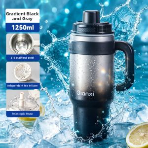 GIANXI | Thermal & Cold Insulated Big Ceramic Liner Cup