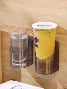 ชั้นวางของแบบติดผนังหลายฟังก์ชันสำหรับจัดระเบียบของใช้ในบ้าน ไม่ต้องเจาะรู อุปกรณ์สำหรับจัดระเบียบเครื่องปรับอากาศและเสื้อผ้า