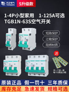 สวิตช์อากาศขนาดเล็ก TGB1N-63S คันเปิดปิดไฟฟ้า 230V วัสดุทองแดงและเงิน เครื่องกำเนิดไฟฟ้าแบบ ACB ที่ระบายอากาศด้วยอากาศแบบอัดอากาศ
