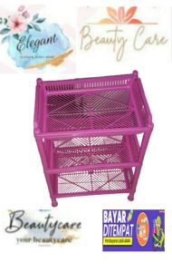 rak serbaguna plastik /rak serbaguna susun 3