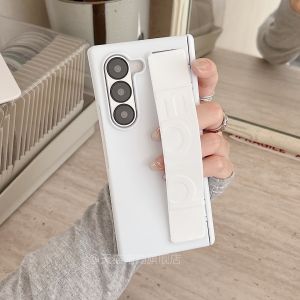 Samsung ZFold7 ZFold6 ZFold5 ZFold4 ZFold3 Compatible One-Piece Wristband Anti-Fall Protective Case Luxury Sensation Light Luxury Skin Feel