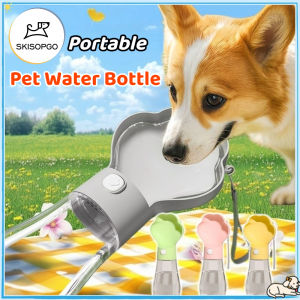 SKISOPGO Pet Water Bottle Portable Pet Outdoor Drinking Water Bottle