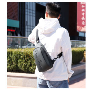 Tas Selempang Pria Bahan Waterproof Anti Air Slingbag Premium