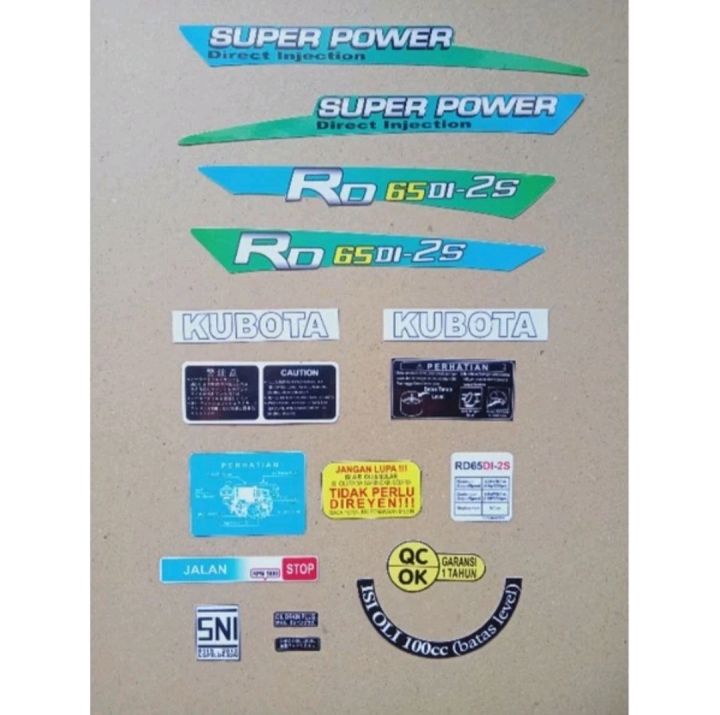 stiker kubota rd 65 DI 2s | Lazada Indonesia