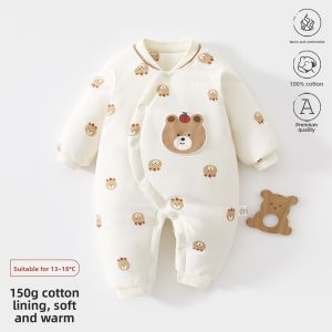 JIFANPAUL | Pure Cotton Baby Onesie Sleepwear for Spring and Autumn