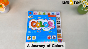 BEAR TALE Numbers Letters Colors Cognition Book for Kids Childrens Learning Book Early Education with 4 Different Themes 26Pages