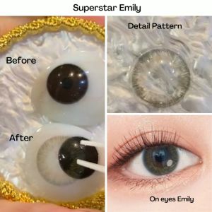 [KOREAN] BUY 1 GET 3 Superstar Emily Softlens Warna Premium